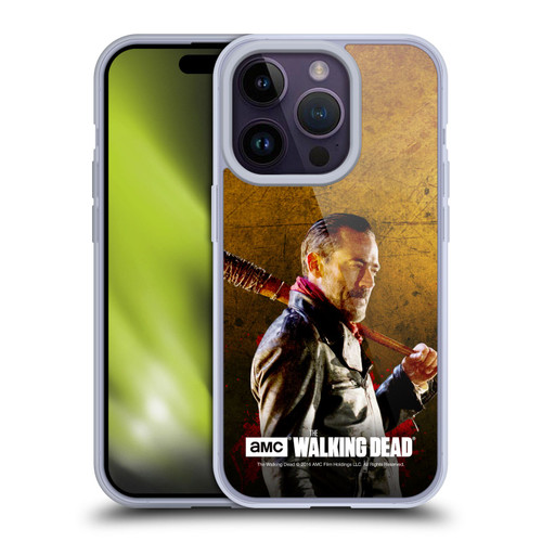 AMC The Walking Dead Negan Lucille 1 Soft Gel Case for Apple iPhone 14 Pro