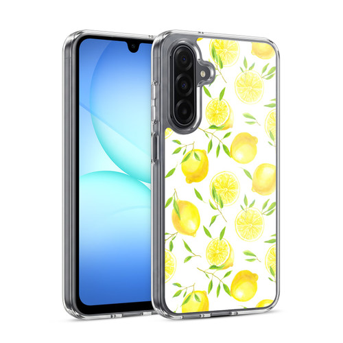Katerina Kirilova Fruits & Foliage Patterns Lemons Soft Gel Case for Samsung Galaxy A17 4G / 5G