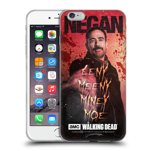 AMC The Walking Dead Negan Eeny Miney Coloured Soft Gel Case for Apple iPhone 6 Plus / iPhone 6s Plus