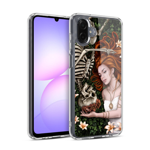 Sarah Richter Gothic Life And Death Yin Yang Girl Soft Gel Case for Samsung Galaxy A07 4G