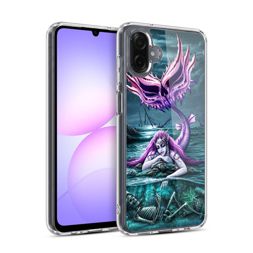 Sarah Richter Gothic Mermaid With Skeleton Pirate Soft Gel Case for Samsung Galaxy A07 4G