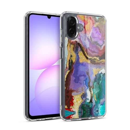 Haroulita Marble 2 Colourful Soft Gel Case for Samsung Galaxy A07 4G