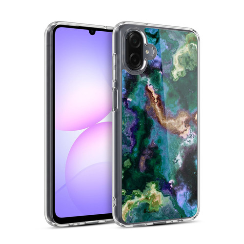 Haroulita Marble 2 Green Soft Gel Case for Samsung Galaxy A07 4G