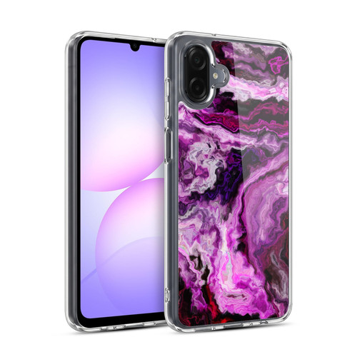Haroulita Marble 2 Purple Mauve Soft Gel Case for Samsung Galaxy A07 4G