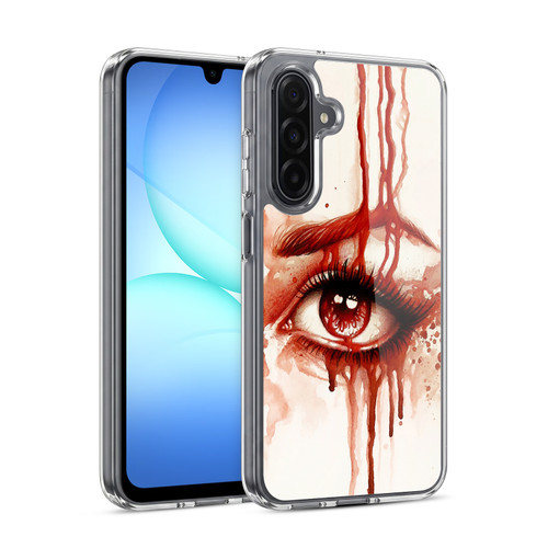 Sarah Richter Gothic Woman Eye Soft Gel Case for Samsung Galaxy A17 4G / 5G