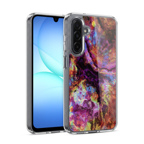 Haroulita Marble 2 Red Purple Soft Gel Case for Samsung Galaxy A17 4G / 5G