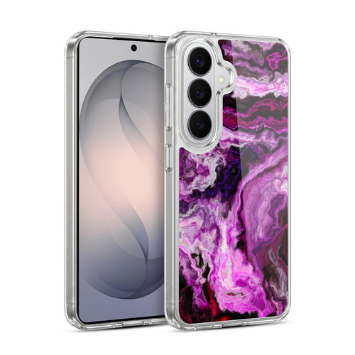 Haroulita Marble 2 Purple Mauve Soft Gel Case for Samsung Galaxy S26