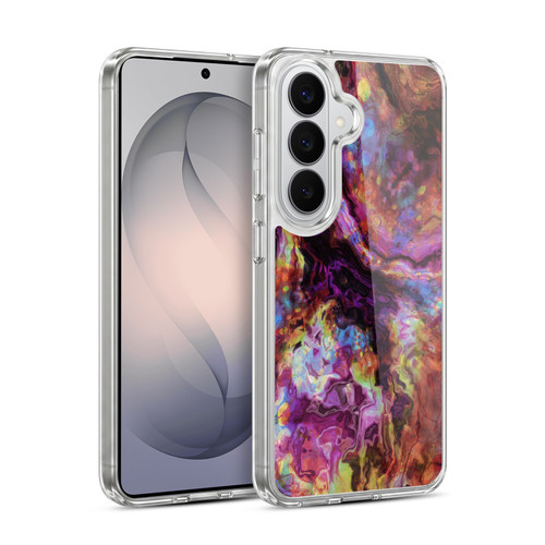 Haroulita Marble 2 Red Purple Soft Gel Case for Samsung Galaxy S26