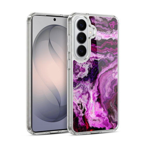 Haroulita Marble 2 Purple Mauve Soft Gel Case for Samsung Galaxy S26 Plus