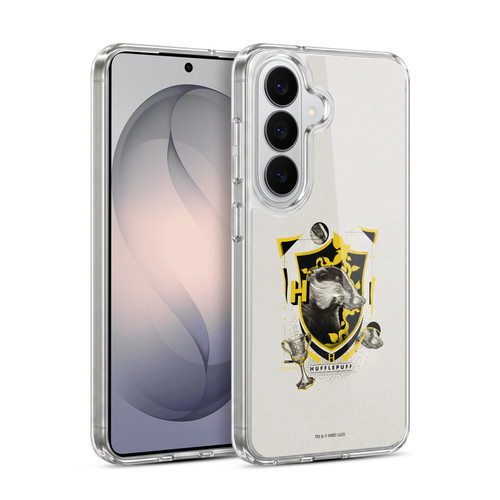 Harry Potter Deathly Hallows XXVII Hufflepuff Soft Gel Case for Samsung Galaxy S26 Plus
