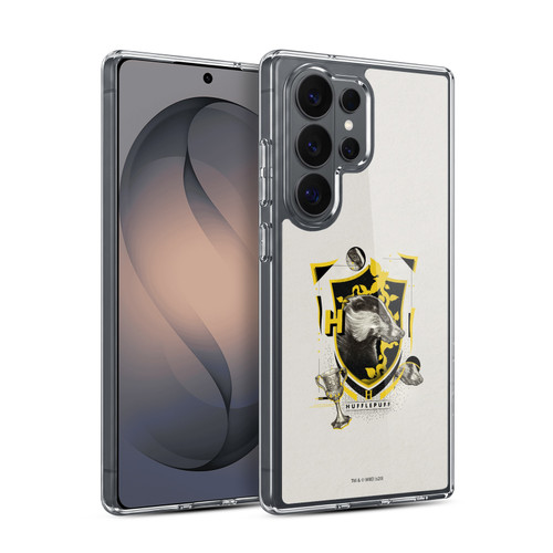 Harry Potter Deathly Hallows XXVII Hufflepuff Soft Gel Case for Samsung Galaxy S26 Ultra