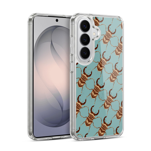 Head Case Designs Insect Prints Beetles Soft Gel Case for Samsung Galaxy S26