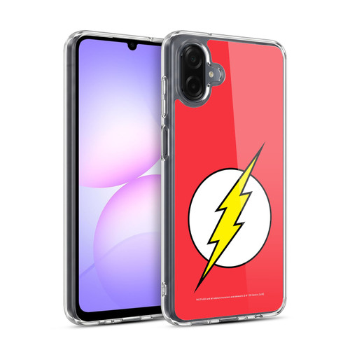 The Flash DC Comics Logo Plain Soft Gel Case for Samsung Galaxy A07 4G