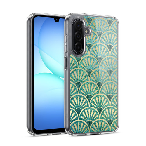 Head Case Designs Textured Art Deco Patterns Feathers Soft Gel Case for Samsung Galaxy A17 4G / 5G