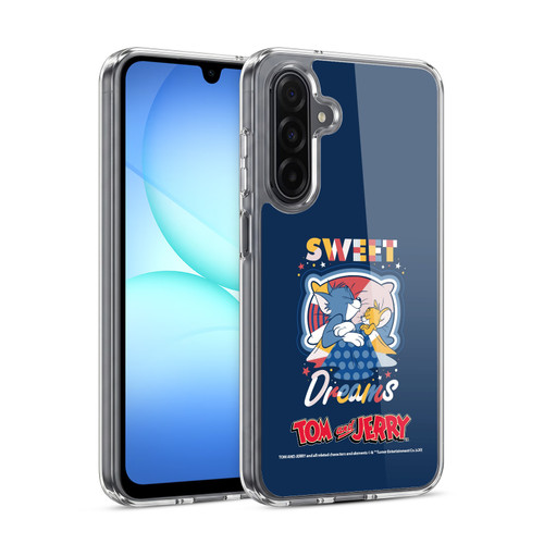 Tom and Jerry Color Blocks Sweet Dreams Soft Gel Case for Samsung Galaxy A17 4G / 5G