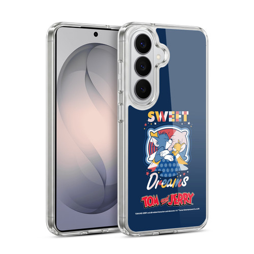 Tom and Jerry Color Blocks Sweet Dreams Soft Gel Case for Samsung Galaxy S26 Plus