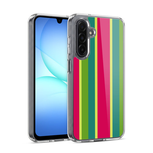 Head Case Designs Vertical Stripes Watermelon Soft Gel Case for Samsung Galaxy A17 4G / 5G