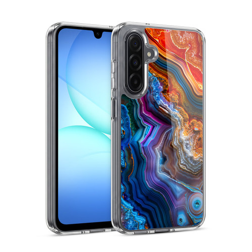 Haroulita Agates Multicolor Soft Gel Case for Samsung Galaxy A17 4G / 5G