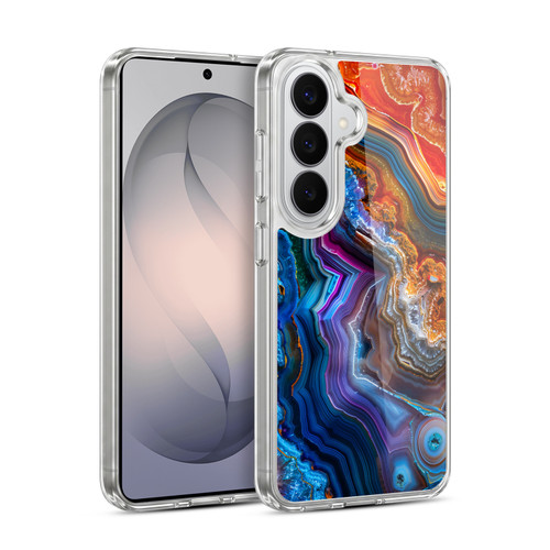 Haroulita Agates Multicolor Soft Gel Case for Samsung Galaxy S26 Plus