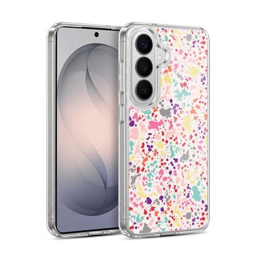 Ninola Patterns Colourful Splatter Drops Soft Gel Case for Samsung Galaxy S26 Plus