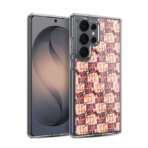 Ninola Patterns Minimal Crochet Soft Gel Case for Samsung Galaxy S26 Ultra