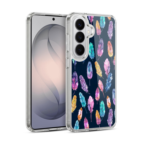 Ninola Patterns 4 Boho Feathers Soft Gel Case for Samsung Galaxy S26