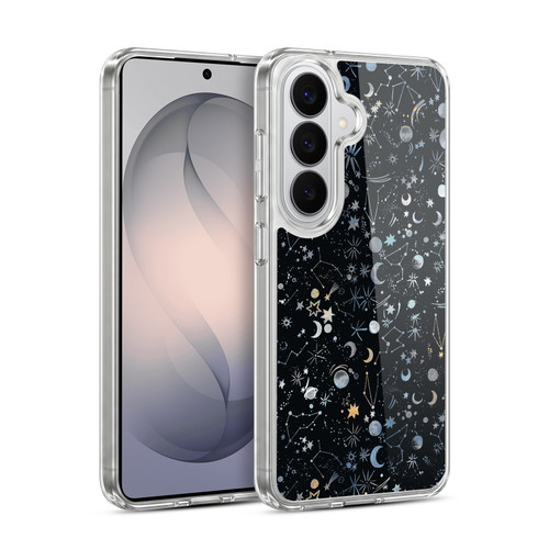 Ninola Patterns 4 Astrology Space Black Soft Gel Case for Samsung Galaxy S26