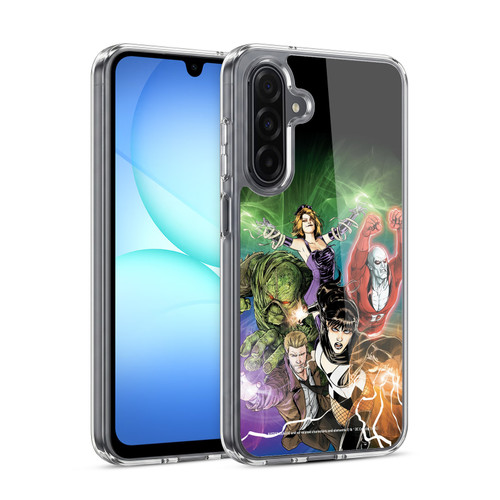 Justice League DC Comics Dark Comic Art #30 Group Soft Gel Case for Samsung Galaxy A17 4G / 5G