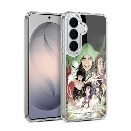 Justice League DC Comics Dark Comic Art #1 Group Soft Gel Case for Samsung Galaxy S26