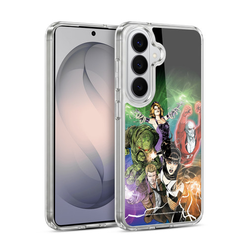 Justice League DC Comics Dark Comic Art #30 Group Soft Gel Case for Samsung Galaxy S26 Plus