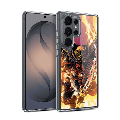 Justice League DC Comics Dark Comic Art Etrigan Demon Knights Soft Gel Case for Samsung Galaxy S26 Ultra