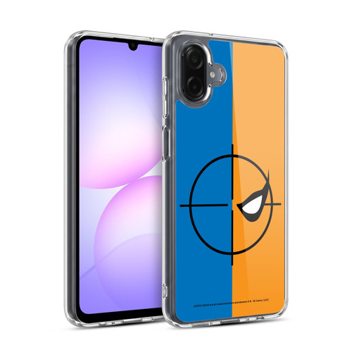 Justice League DC Comics Deathstroke Comic Art Logo Soft Gel Case for Samsung Galaxy A07 4G