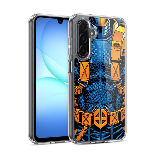 Justice League DC Comics Deathstroke Comic Art New 52 Costume Soft Gel Case for Samsung Galaxy A17 4G / 5G