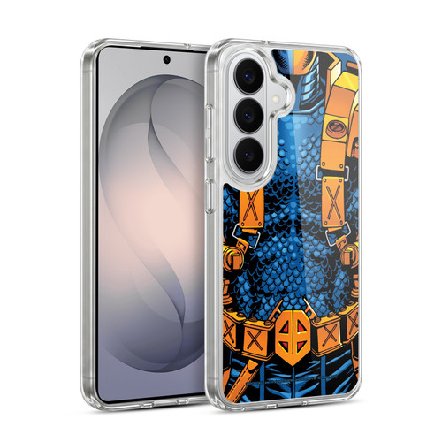 Justice League DC Comics Deathstroke Comic Art New 52 Costume Soft Gel Case for Samsung Galaxy S26