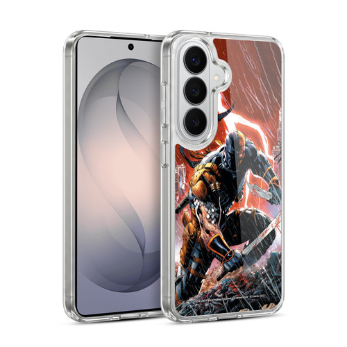 Justice League DC Comics Deathstroke Comic Art Vol. 1 Gods Of War Soft Gel Case for Samsung Galaxy S26