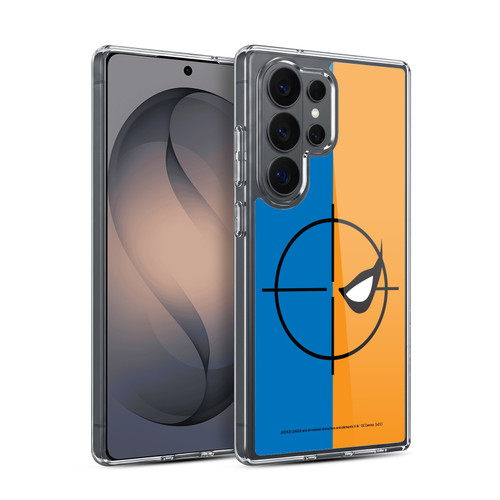 Justice League DC Comics Deathstroke Comic Art Logo Soft Gel Case for Samsung Galaxy S26 Ultra