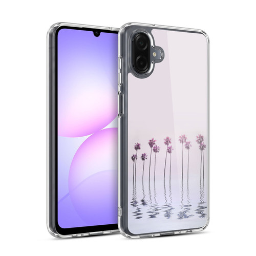 LebensArt Pastels Water Palm Trees Soft Gel Case for Samsung Galaxy A07 4G
