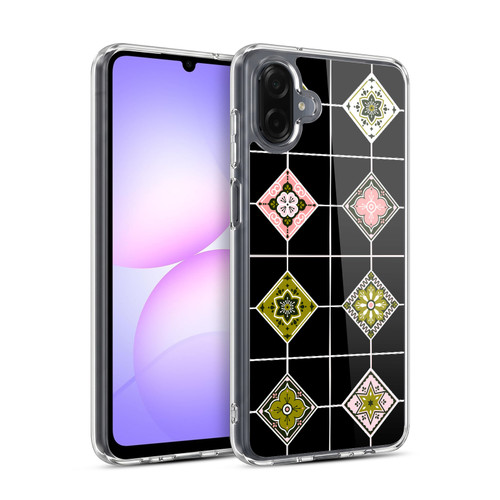 Cat Coquillette Patterns 6 Mexican Tile 4 Soft Gel Case for Samsung Galaxy A07 4G