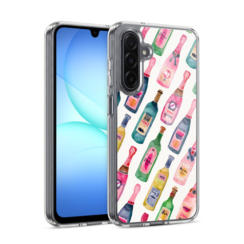 Cat Coquillette Patterns 6 Champagne Pattern Soft Gel Case for Samsung Galaxy A17 4G / 5G