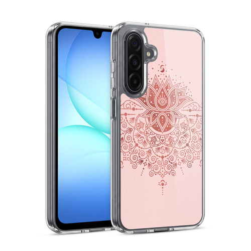 Cat Coquillette Patterns 6 Lotus Bloom Mandala 3 Soft Gel Case for Samsung Galaxy A17 4G / 5G