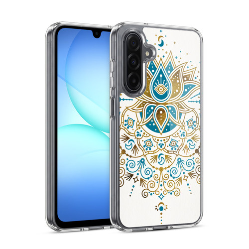 Cat Coquillette Patterns 6 Lotus Bloom Mandala 4 Soft Gel Case for Samsung Galaxy A17 4G / 5G