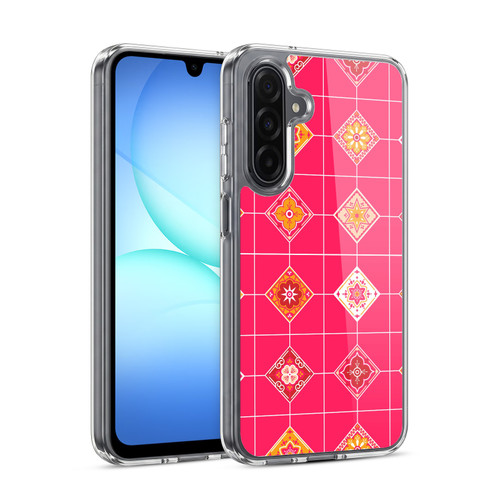 Cat Coquillette Patterns 6 Mexican Tile 3 Soft Gel Case for Samsung Galaxy A17 4G / 5G