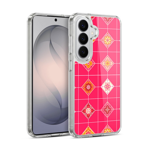 Cat Coquillette Patterns 6 Mexican Tile 3 Soft Gel Case for Samsung Galaxy S26 Plus