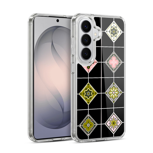 Cat Coquillette Patterns 6 Mexican Tile 4 Soft Gel Case for Samsung Galaxy S26 Plus