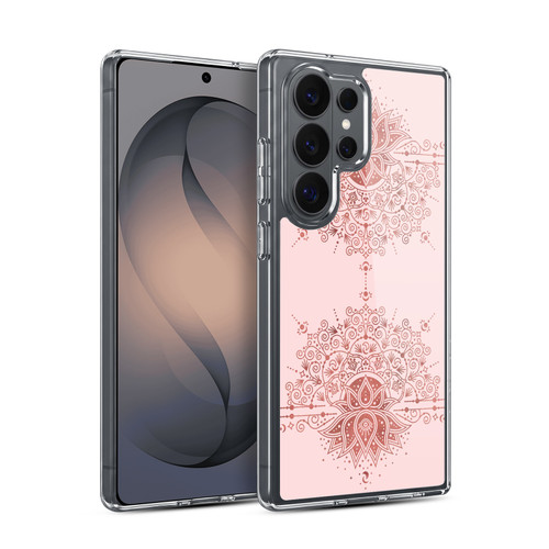 Cat Coquillette Patterns 6 Lotus Bloom Mandala 1 Soft Gel Case for Samsung Galaxy S26 Ultra