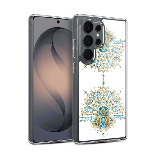 Cat Coquillette Patterns 6 Lotus Bloom Mandala 2 Soft Gel Case for Samsung Galaxy S26 Ultra