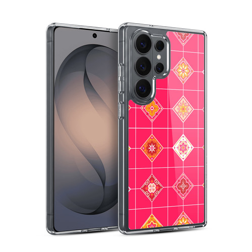 Cat Coquillette Patterns 6 Mexican Tile 3 Soft Gel Case for Samsung Galaxy S26 Ultra