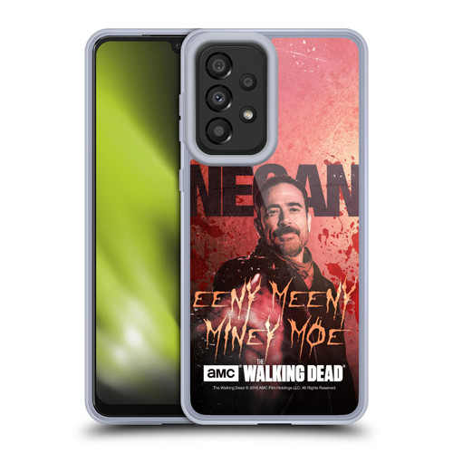 AMC The Walking Dead Negan Eeny Miney Coloured Soft Gel Case for Samsung Galaxy A33 5G (2022)