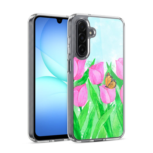 Head Case Designs Spring Flowers Delicate Tulips Soft Gel Case for Samsung Galaxy A17 4G / 5G