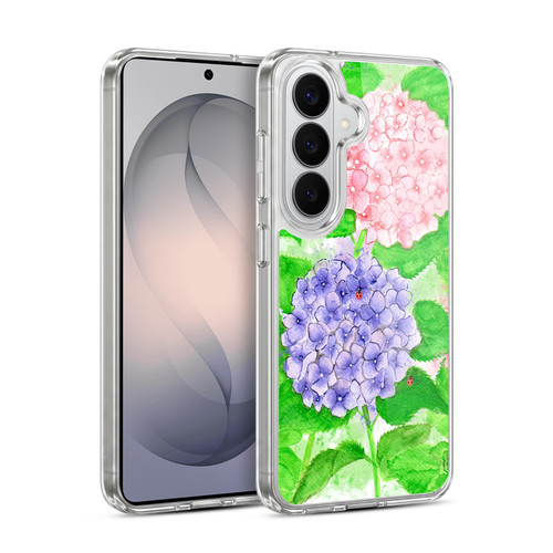 Head Case Designs Spring Flowers Lovely Hydrangeas Soft Gel Case for Samsung Galaxy S26